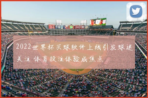 2022世界杯买球软件上线引发球迷关注 体育投注体验成焦点